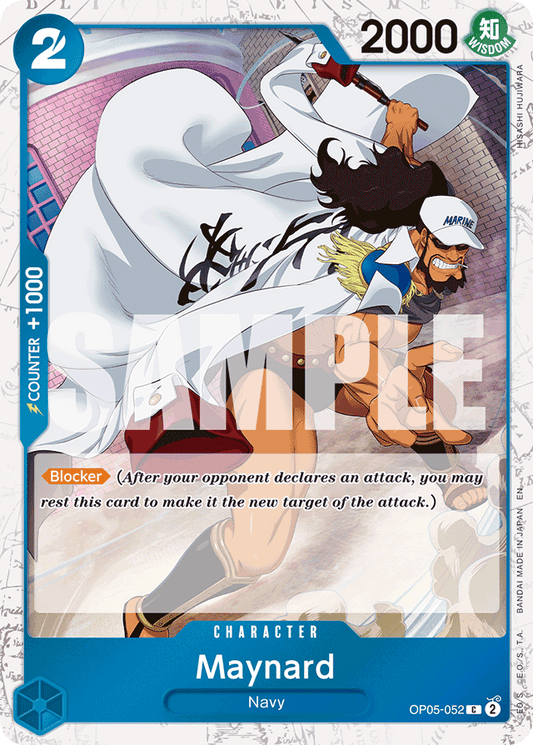 Maynard (Pirate Foil) - Premium Booster -The Best- Vol. 2 - C - OP05-052
