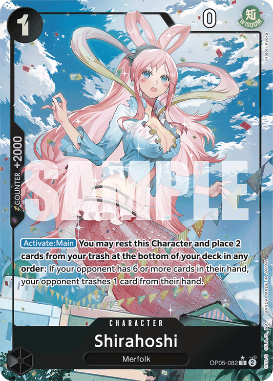 Shirahoshi (OP05-082) (Full Art) - Premium Booster -The Best- - R - OP05-082