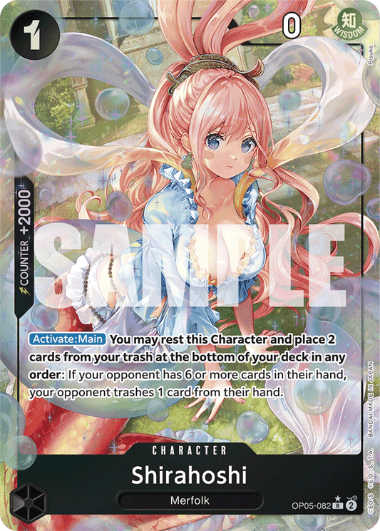 Shirahoshi (OP05-082) (Alternate Art) - Premium Booster -The Best- - R - OP05-082