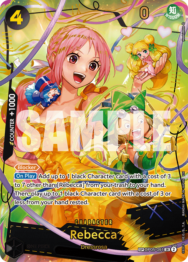 Rebecca (SP) - Premium Booster -The Best- Vol. 2 - SR - OP05-091