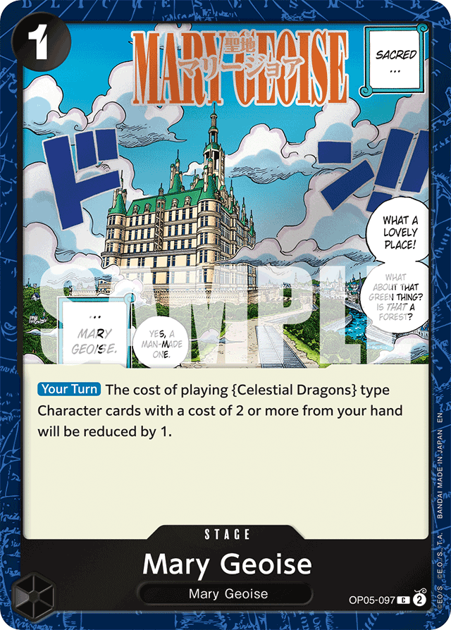 Mary Geoise (Pirate Foil) - Premium Booster -The Best- Vol. 2 - C - OP05-097