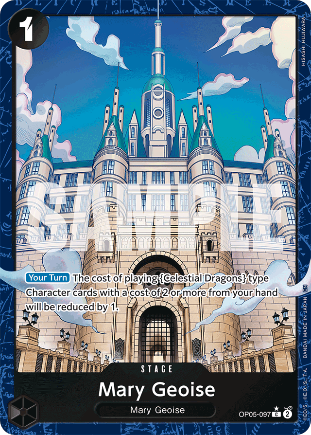Mary Geoise (Alternate Art) - Premium Booster -The Best- Vol. 2 - C - OP05-097