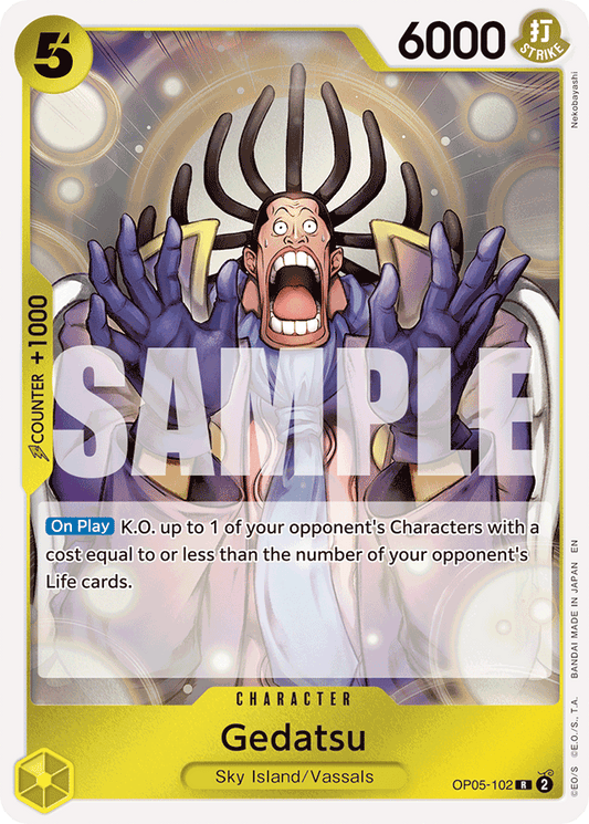 Gedatsu (Reprint) - Premium Booster -The Best- Vol. 2 - R - OP05-102