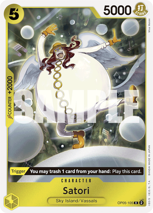 Satori (Reprint) - Premium Booster -The Best- - R - OP05-105