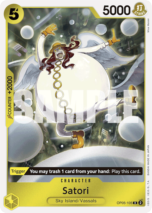 Satori (Reprint) - Premium Booster -The Best- - R - OP05-105