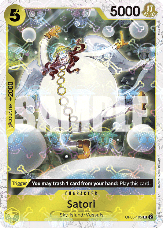 Satori (Jolly Roger Foil) - Premium Booster -The Best- - R - OP05-105