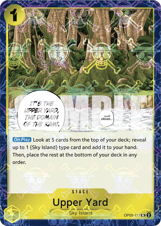 Upper Yard (Textured Foil) - Premium Booster -The Best- - UC - OP05-117