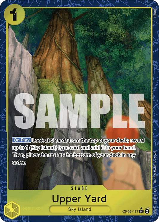 Upper Yard (Alternate Art) - Premium Booster -The Best- - UC - OP05-117