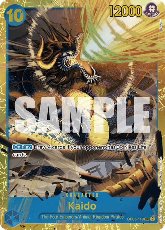Kaido (OP05-118) (Reprint) - Premium Booster -The Best- - SEC - OP05-118