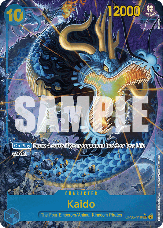Kaido (OP05-118) (Alternate Art) - Premium Booster -The Best- - SEC - OP05-118