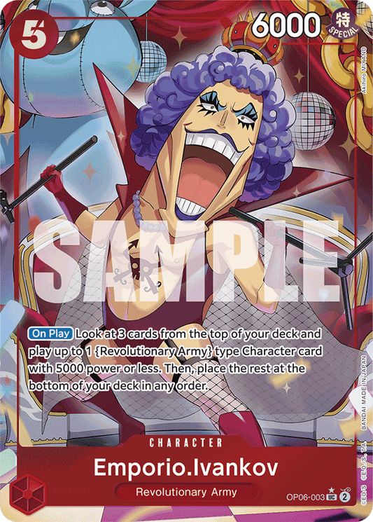 Emporio.Ivankov (Full Art) - Premium Booster -The Best- - UC - OP06-003