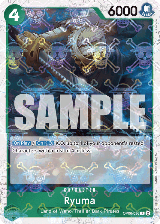 Ryuma (Jolly Roger Foil) - Premium Booster -The Best- - R - OP06-036