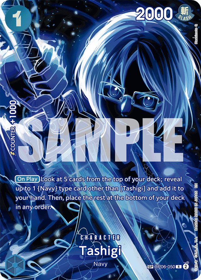 Tashigi (SP) - Legacy of the Master - R - OP06-050