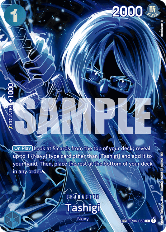 Tashigi (SP) - Legacy of the Master - R - OP06-050