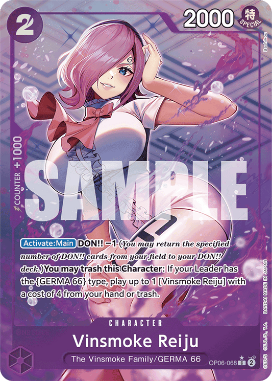 Vinsmoke Reiju (OP06-068) (Full Art) - Premium Booster -The Best- - C - OP06-068