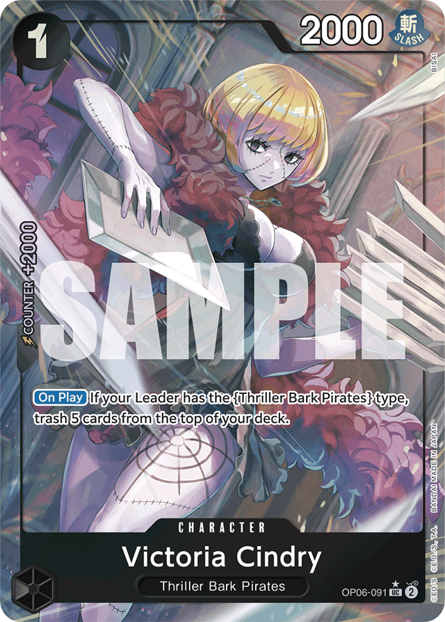 Victoria Cindry (Full Art) - Premium Booster -The Best- - UC - OP06-091