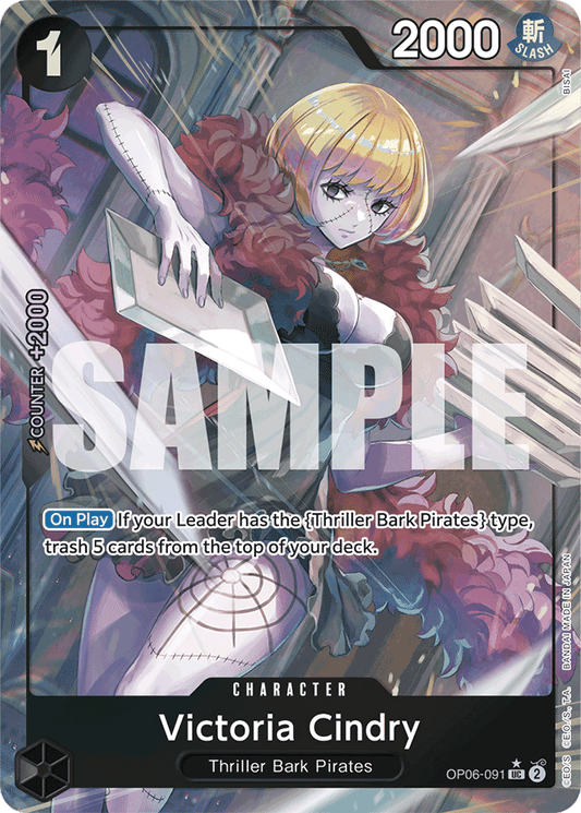 Victoria Cindry (Full Art) - Premium Booster -The Best- - UC - OP06-091