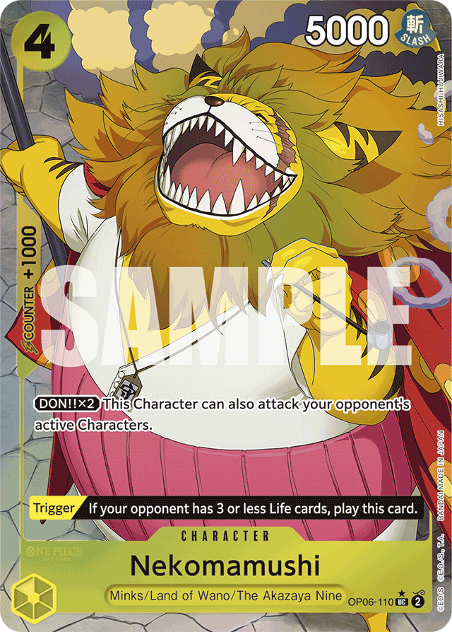 Nekomamushi (Full Art) - Premium Booster -The Best- - UC - OP06-110