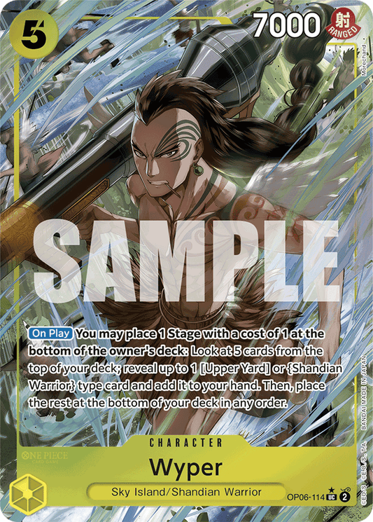 Wyper (Full Art) - Premium Booster -The Best- - UC - OP06-114