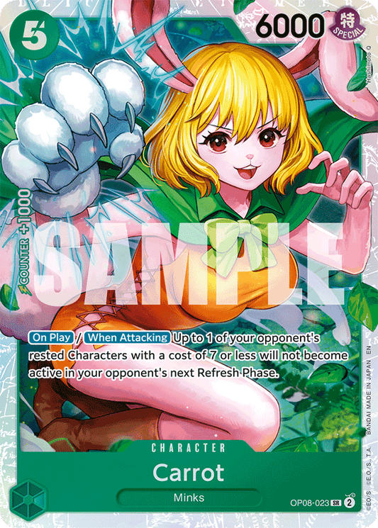 Carrot (Reprint) - Premium Booster -The Best- Vol. 2 - SR - OP08-023
