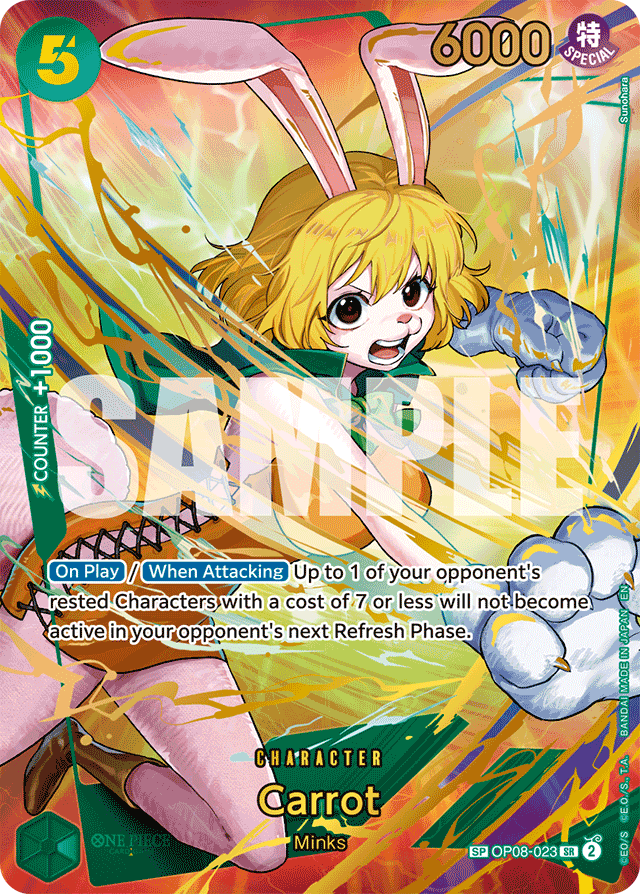 Carrot (SP) - Premium Booster -The Best- Vol. 2 - SR - OP08-023