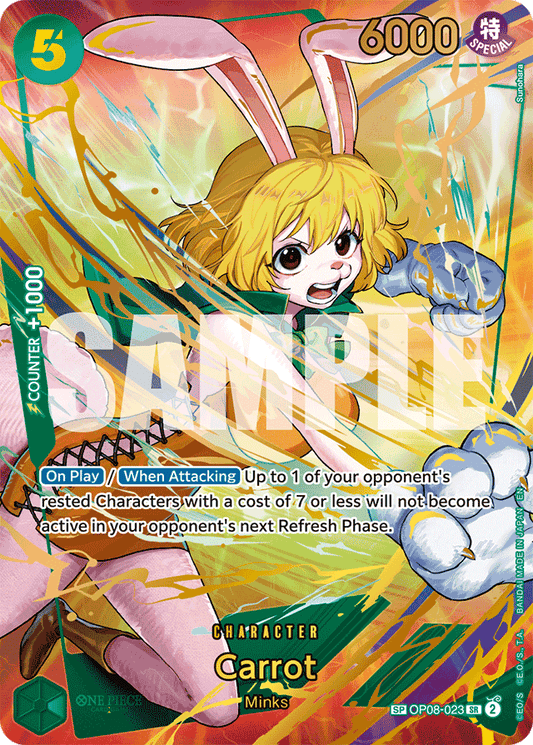 Carrot (SP) - Premium Booster -The Best- Vol. 2 - SR - OP08-023