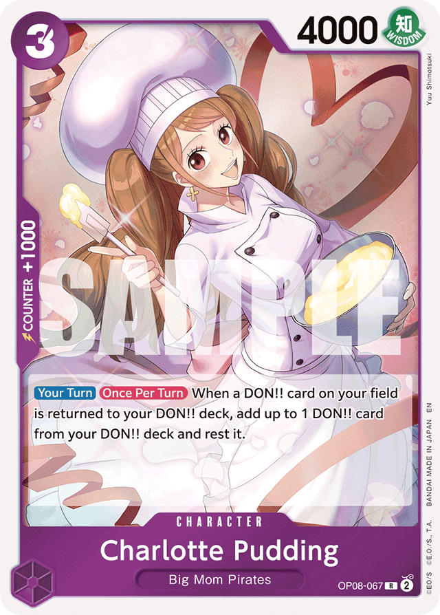 Charlotte Pudding - OP08-067 (Reprint) - Premium Booster -The Best- Vol. 2 - R - OP08-067