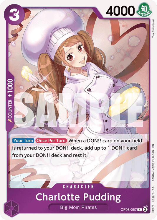 Charlotte Pudding - OP08-067 (Reprint) - Premium Booster -The Best- Vol. 2 - R - OP08-067