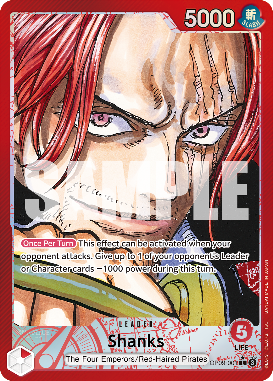 Shanks (001) (Parallel) - Emperors in the New World - L - OP09-001