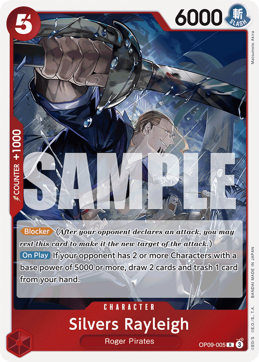 Silvers Rayleigh - Emperors in the New World - R - OP09-005