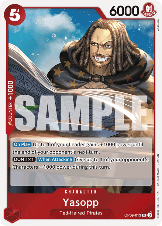 Yasopp - Emperors in the New World - R - OP09-013