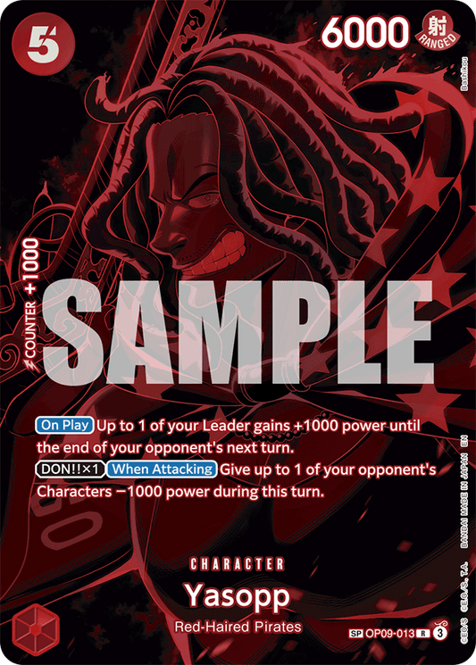 Yasopp (SP) - Legacy of the Master - R - OP09-013