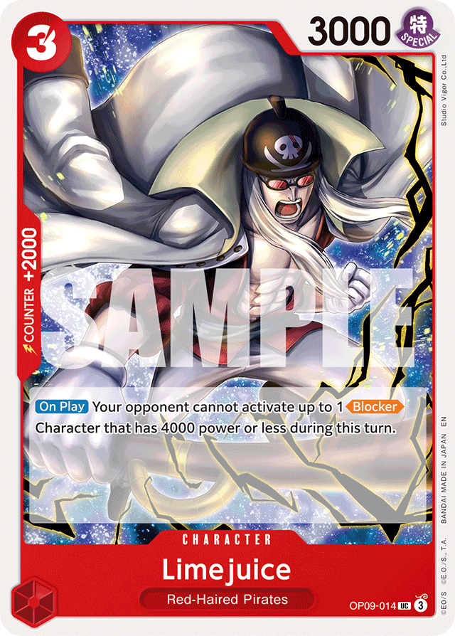 Limejuice (Reprint) - Premium Booster -The Best- Vol. 2 - UC - OP09-014