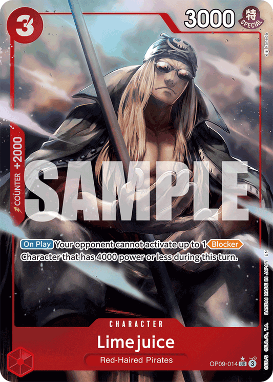 Limejuice (Alternate Art) - Premium Booster -The Best- Vol. 2 - UC - OP09-014