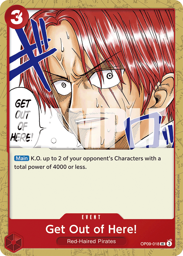 Get Out of Here! - Emperors in the New World - UC - OP09-018