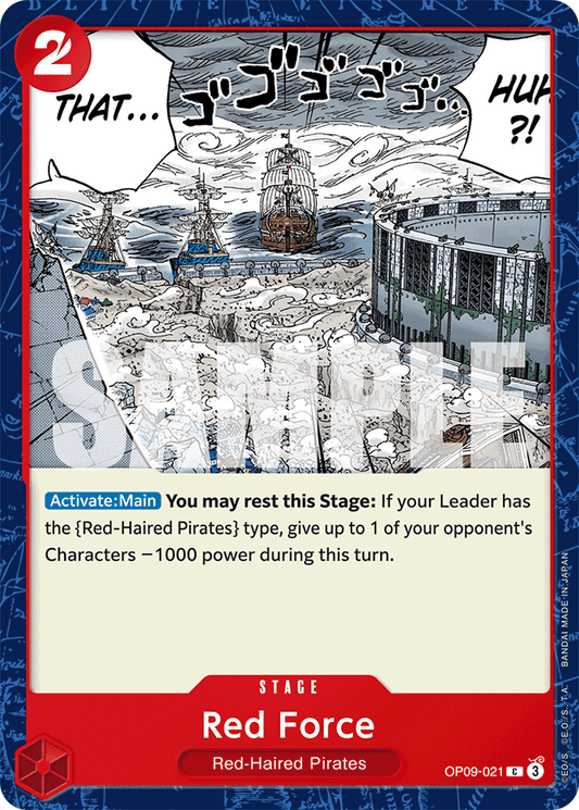 Red Force - Emperors in the New World - C - OP09-021