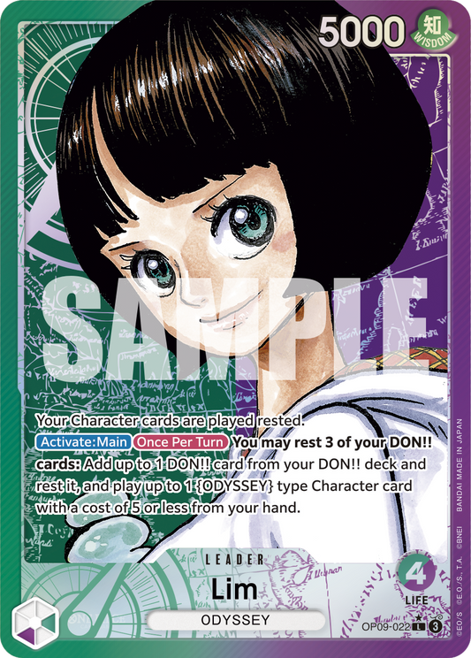 Lim (022) (Parallel) - Emperors in the New World - L - OP09-022