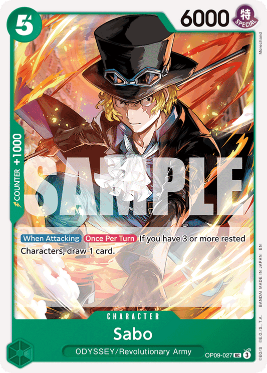 Sabo - OP09-027 (Reprint) - Premium Booster -The Best- Vol. 2 - UC - OP09-027