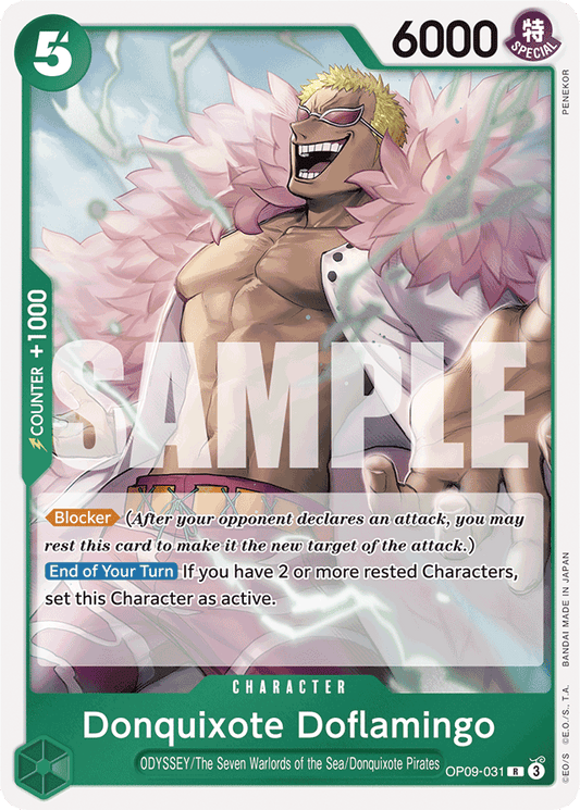Donquixote Doflamingo - Emperors in the New World - R - OP09-031