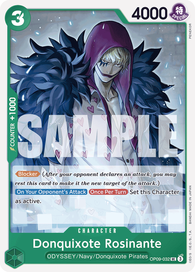 Donquixote Rosinante (032) - Emperors in the New World - UC - OP09-032