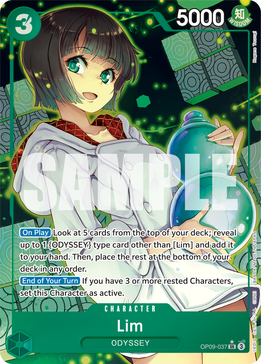 Lim (037) (Parallel) - Emperors in the New World - SR - OP09-037