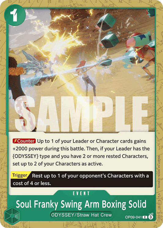 Soul Franky Swing Arm Boxing Solid - Emperors in the New World - C - OP09-041