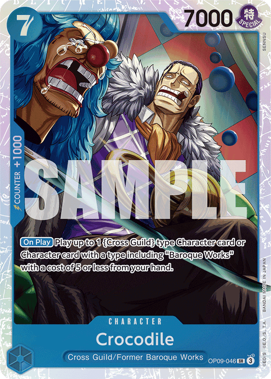 Crocodile (046) - Emperors in the New World - SR - OP09-046