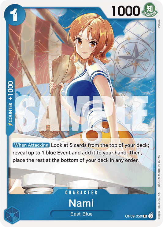 Nami (050) - Emperors in the New World - R - OP09-050
