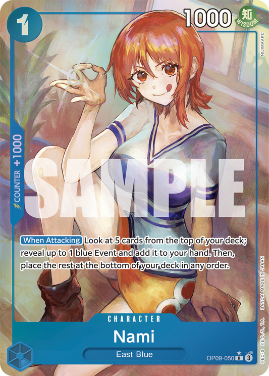 Nami (050) (Parallel) - Emperors in the New World - R - OP09-050