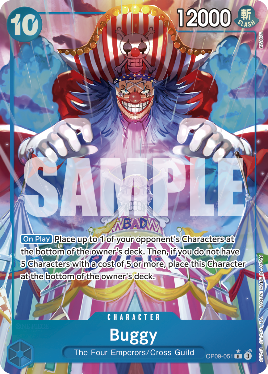 Buggy (051) (Alternate Art) - Emperors in the New World - R - OP09-051