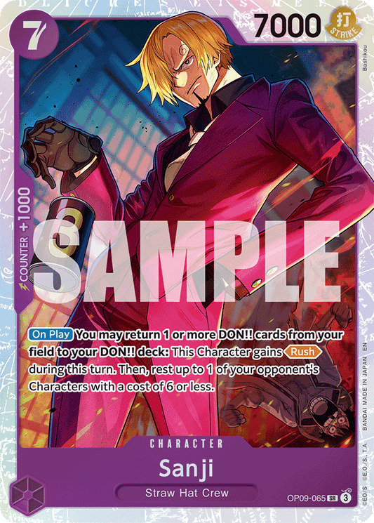 Sanji - OP09-065 (Reprint) - Premium Booster -The Best- Vol. 2 - SR - OP09-065