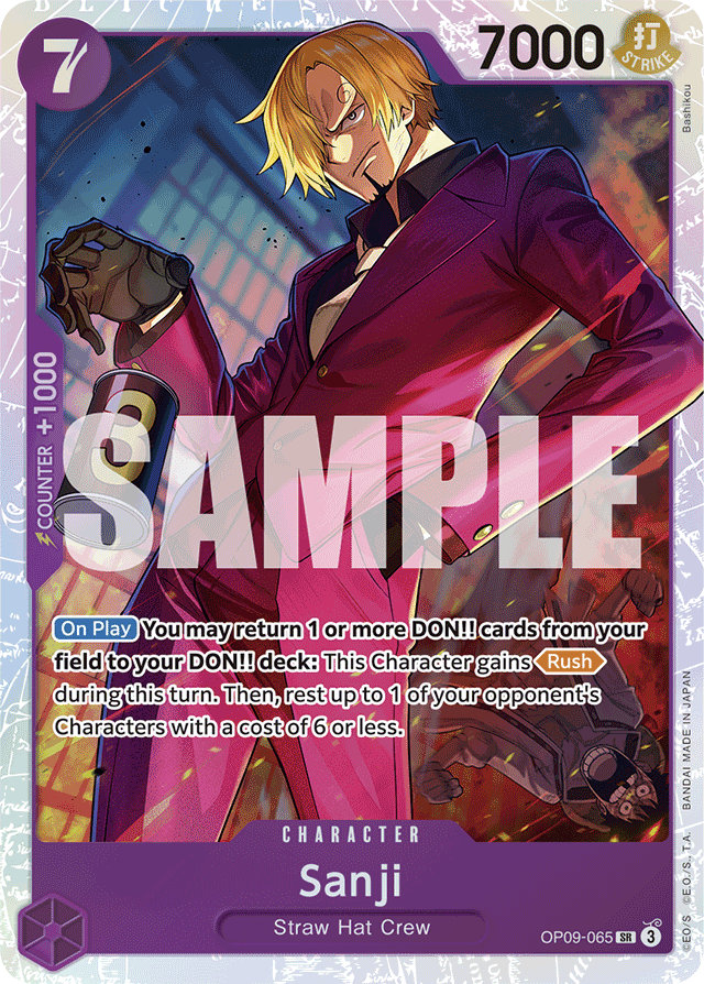 Sanji (065) - Emperors in the New World - SR - OP09-065