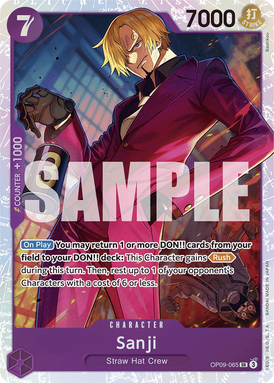 Sanji (065) - Emperors in the New World - SR - OP09-065