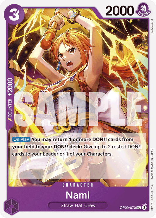 Nami (070) - Emperors in the New World - UC - OP09-070